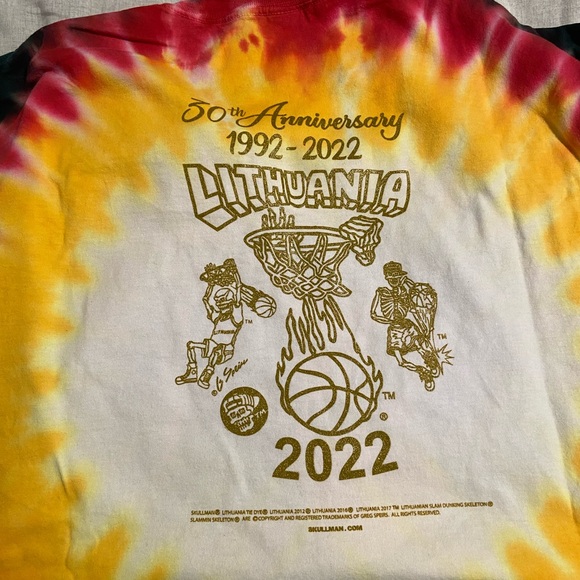 NWT Lithuania Basketball T-Shirt - Picture 3 of 3